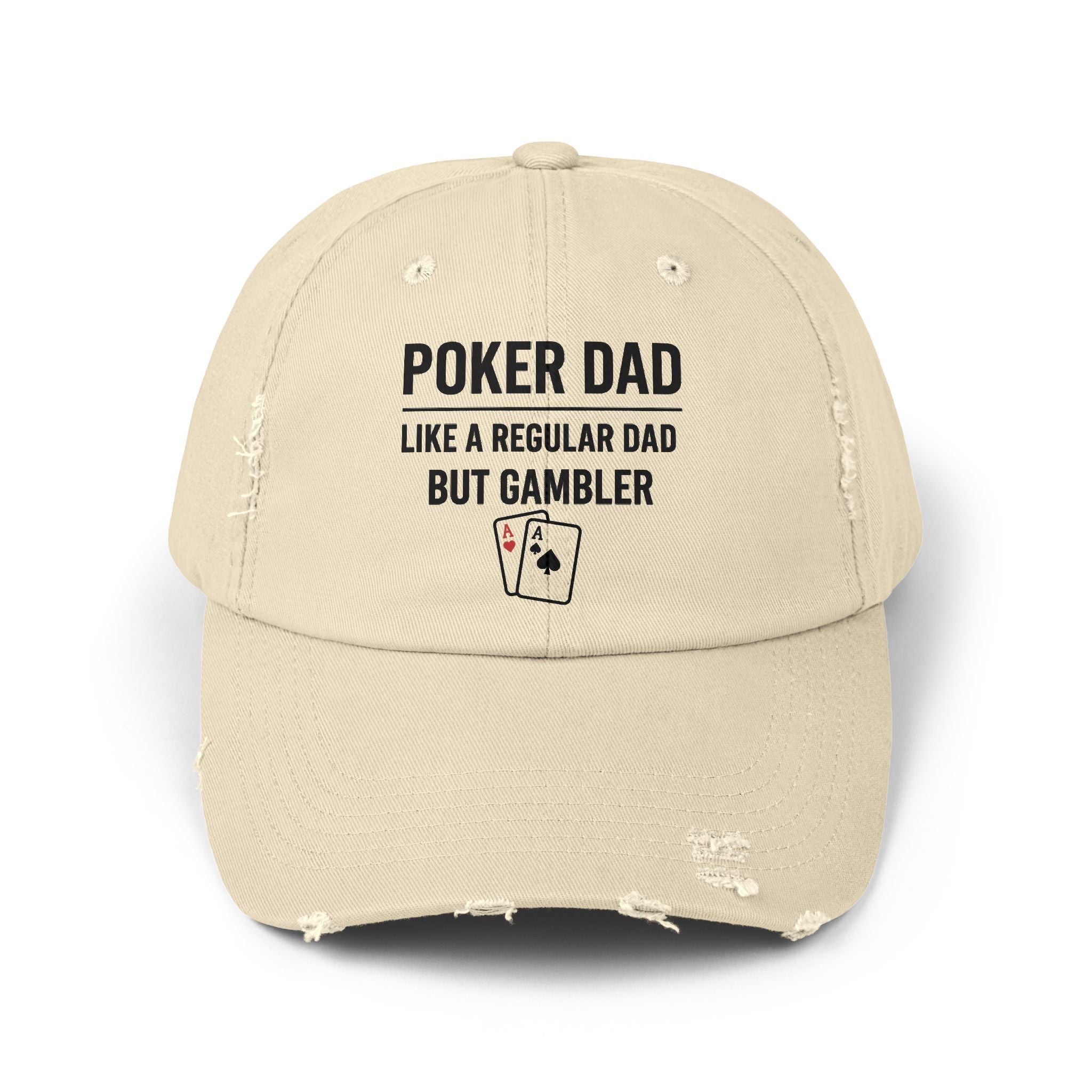 Poker Dad Hat – Funny Gambler Dad Cap | Like a Regular Dad But Gambler | Father’s Day Gift - Degen Supply Co