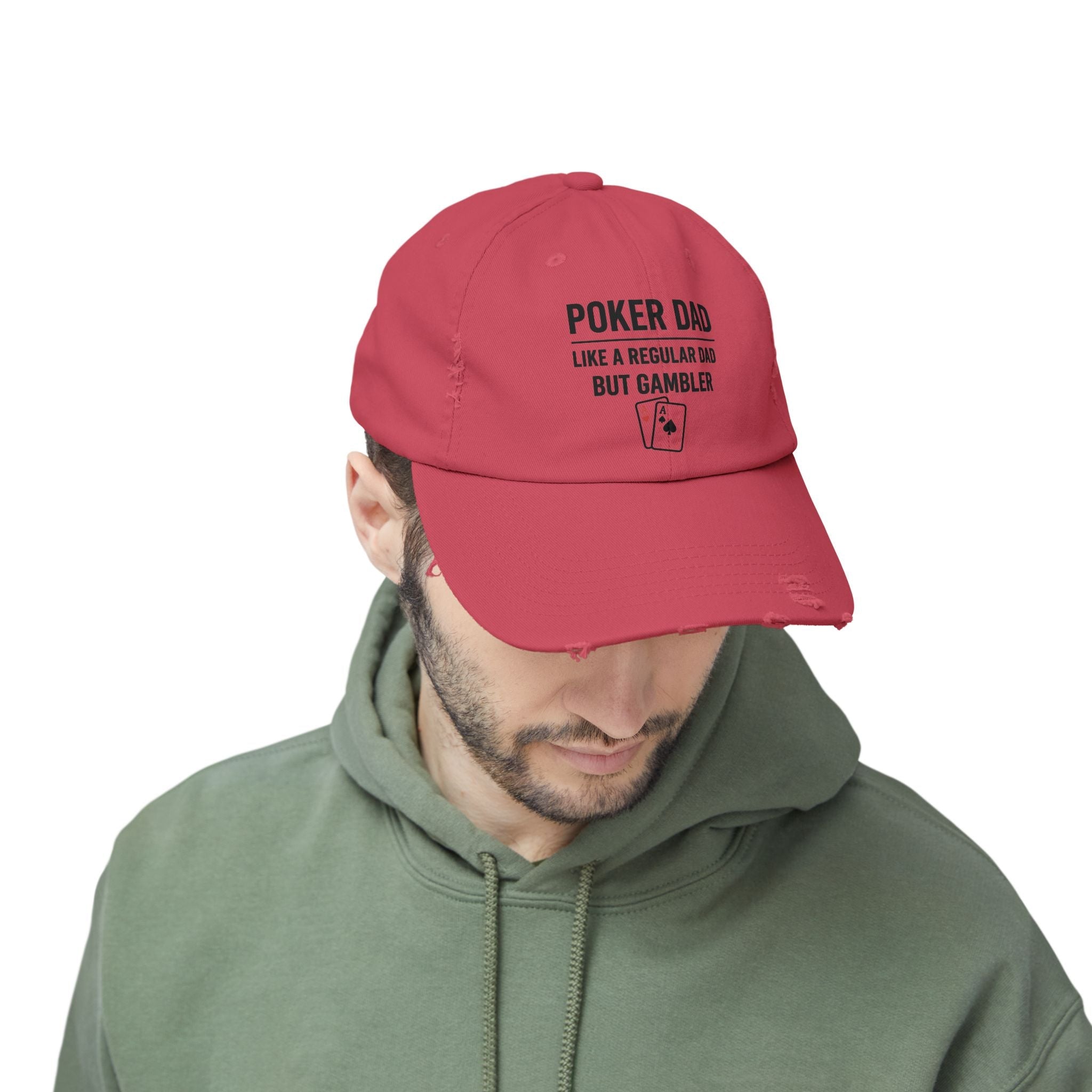Poker Dad Hat – Funny Gambler Dad Cap | Like a Regular Dad But Gambler | Father’s Day Gift - Degen Supply Co
